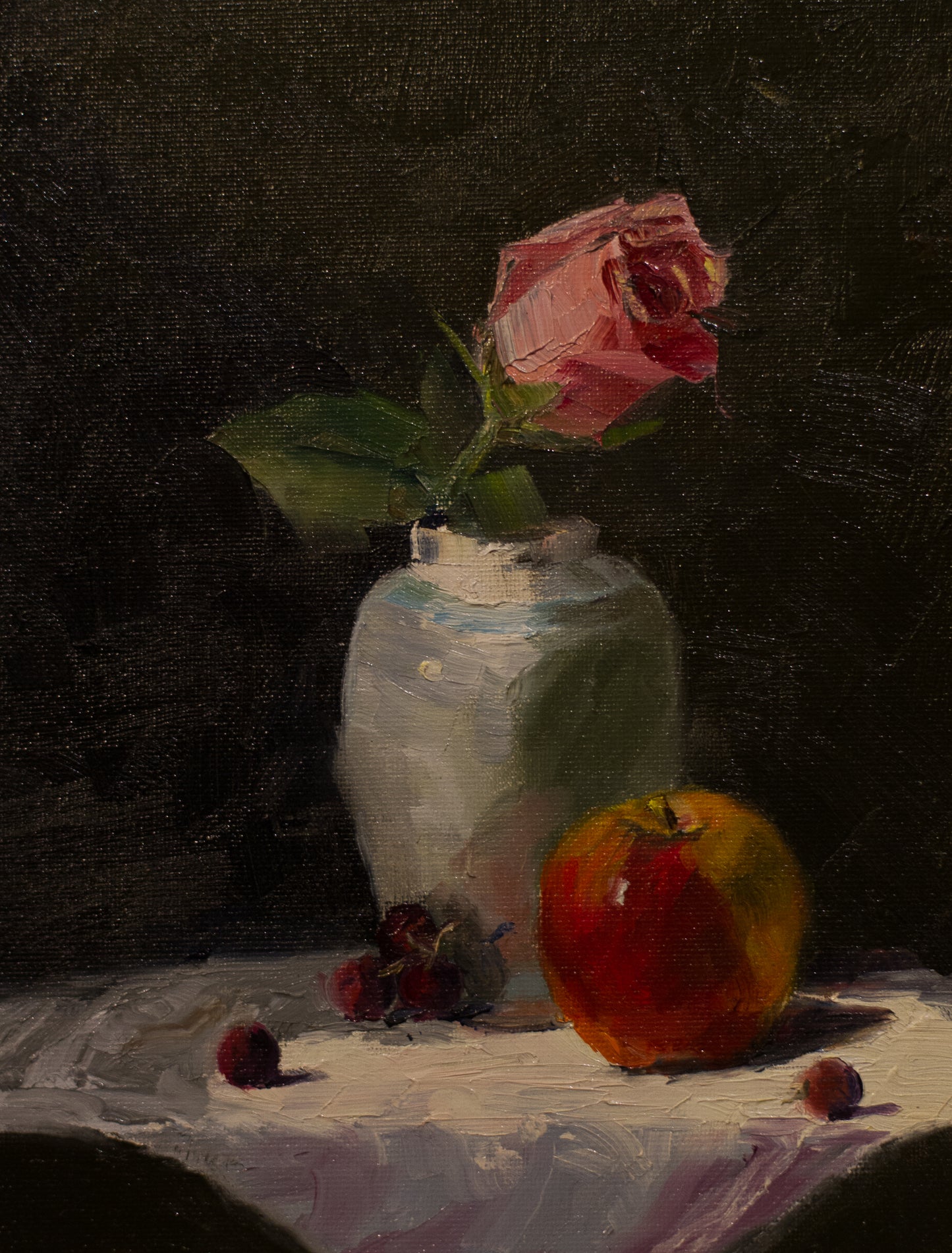 Rose, Apple, Grapes