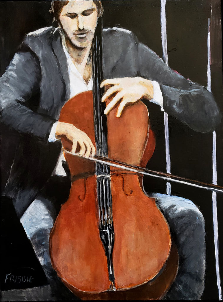 Cello on Stage - Rick Frisbie