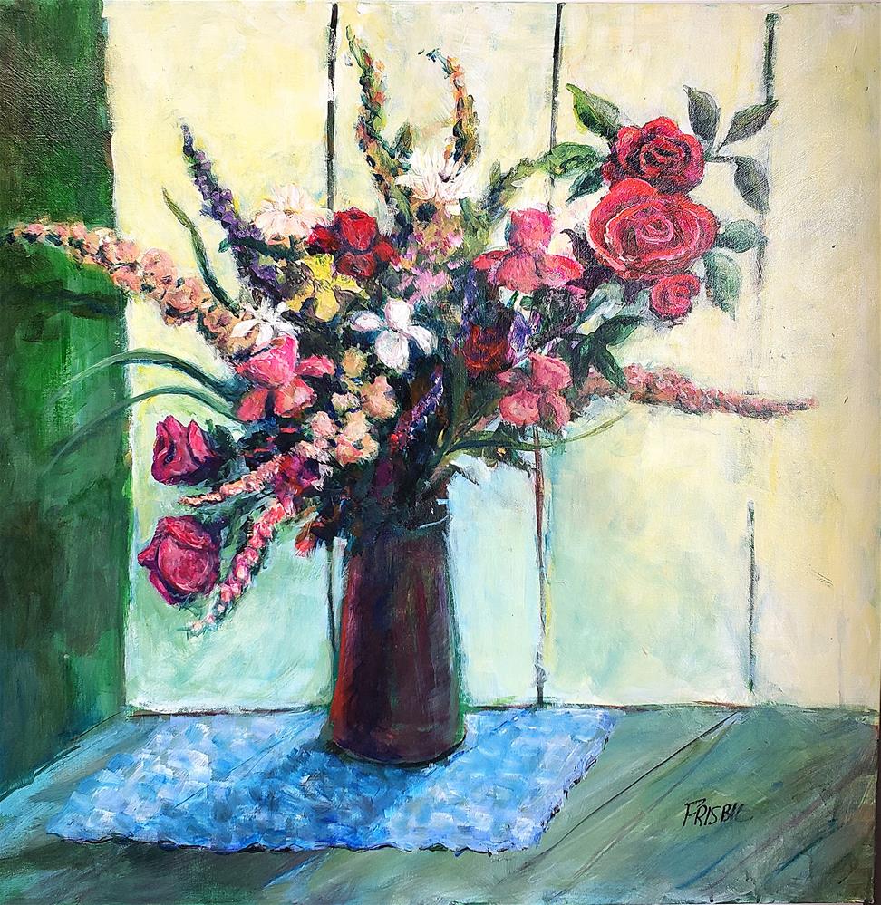 Floral in the Window - Rick Frisbie
