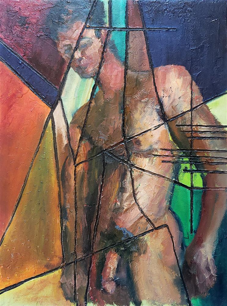 Stained Glass Male - Rick Frisbie
